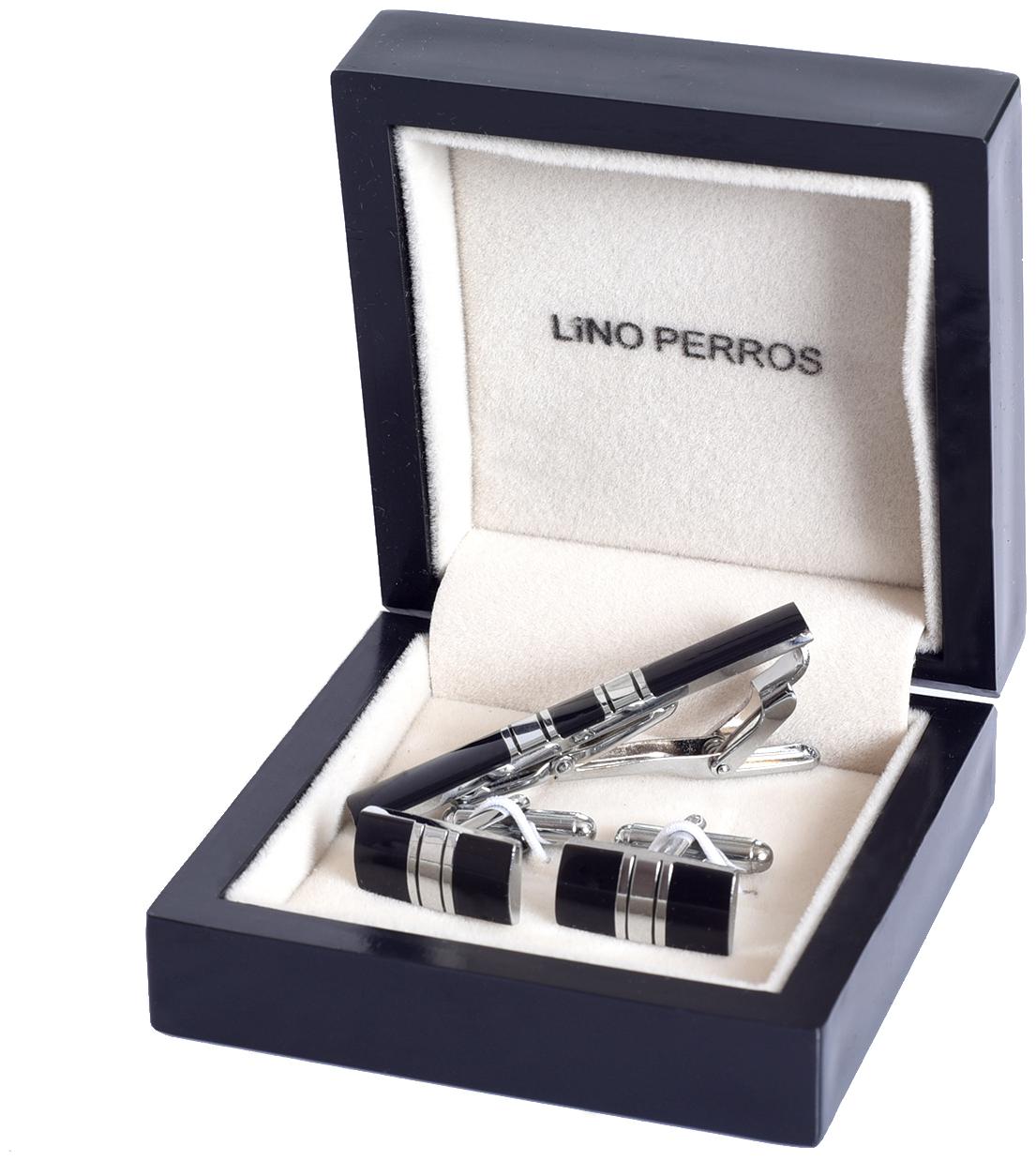 

Lino Perros Silver Tie Pin And Cufflink
