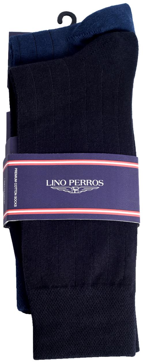 

Lino Perros Red Cotton Crew length socks ( Pack of 3 )