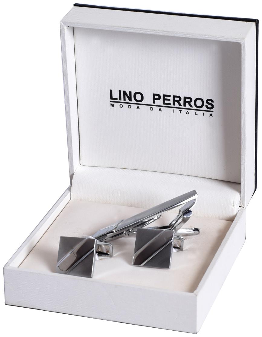 

Lino Perros Silver Tie Pin And Cufflink
