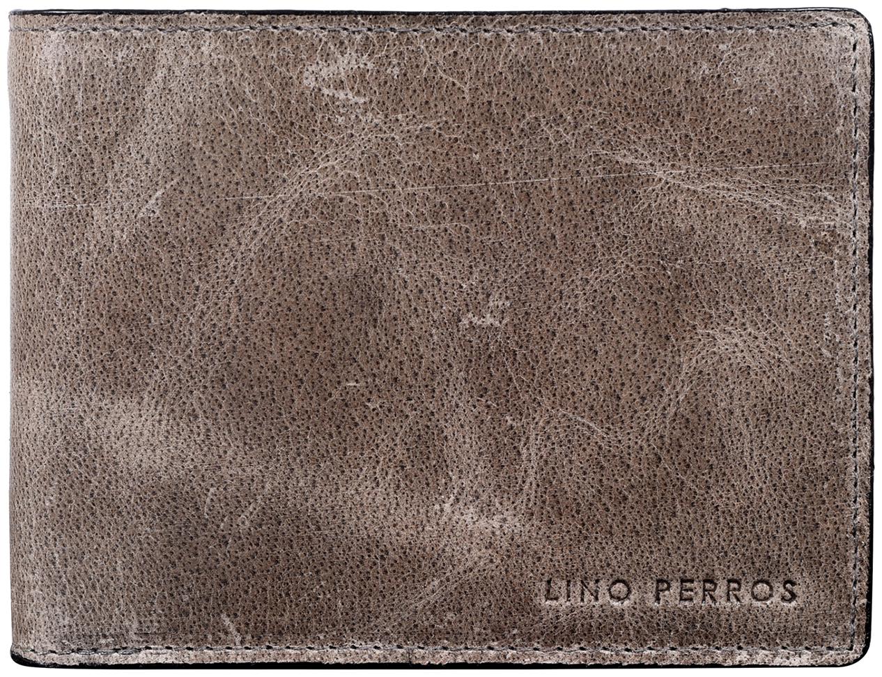 

Lino Perros Grey Leather Wallet