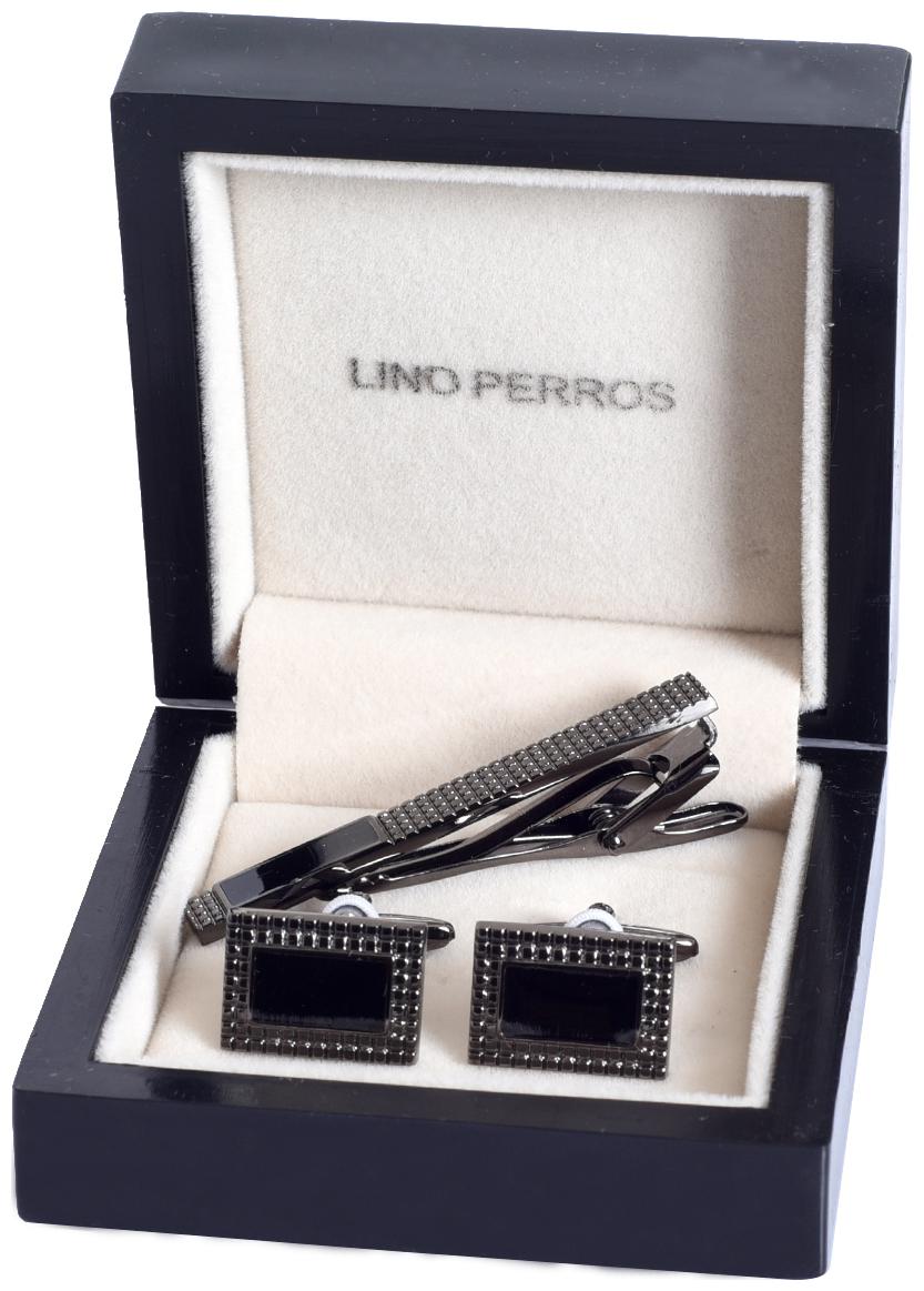 

Lino Perros Silver Tie Pin And Cufflink