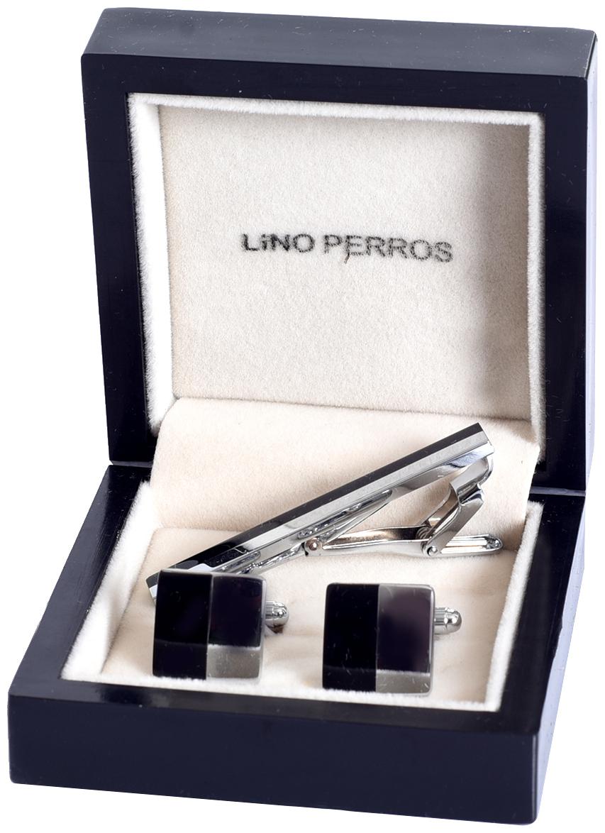 

Lino Perros Silver Tie Pin And Cufflink