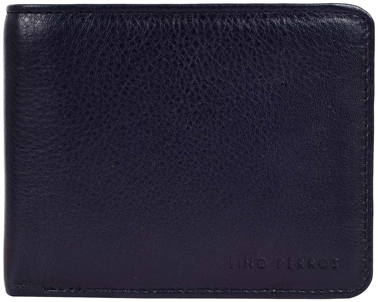 

Lino Perros Black Leather Wallet