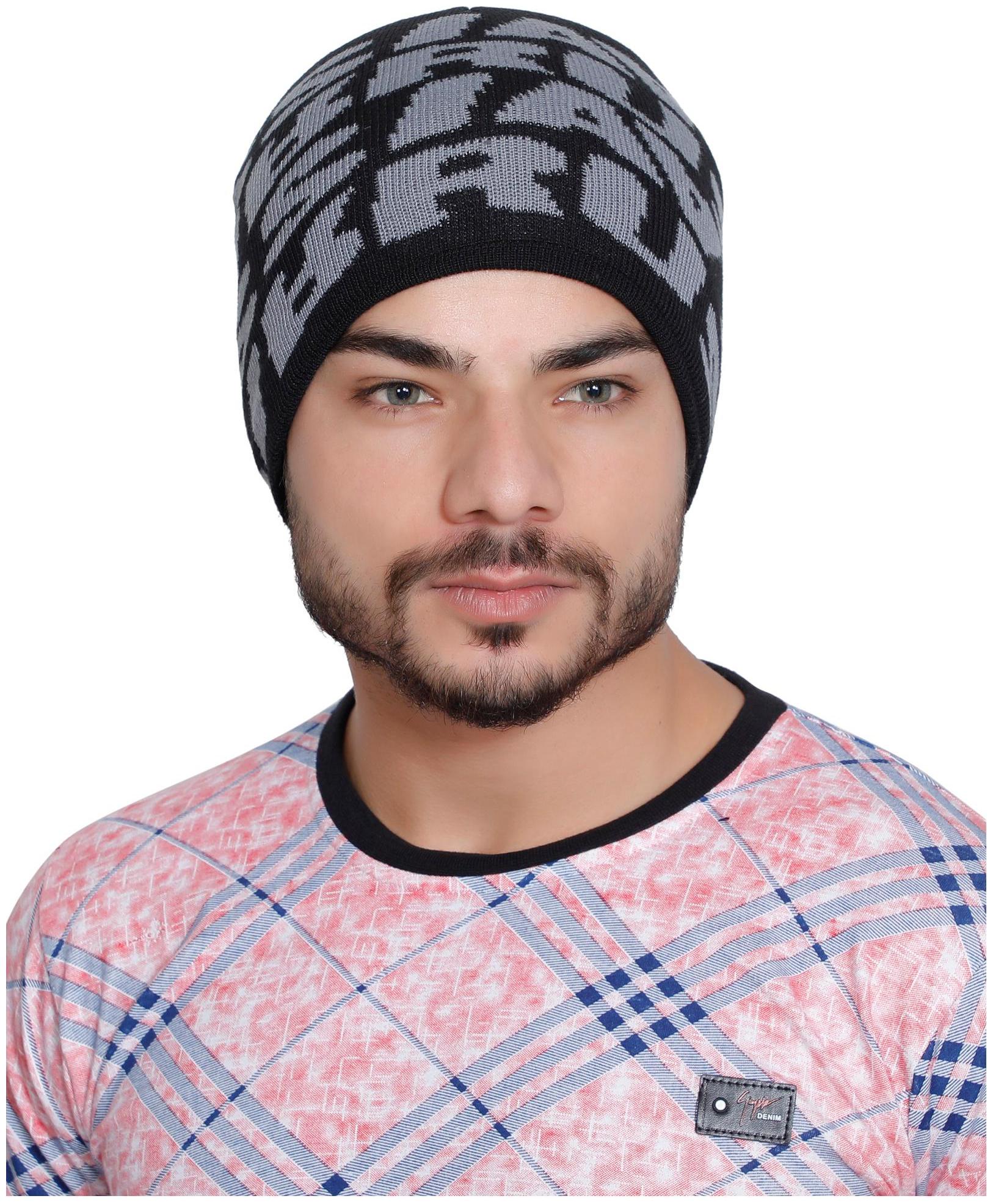 

Loom Legacy Men s Woolen and Winter skull Cap