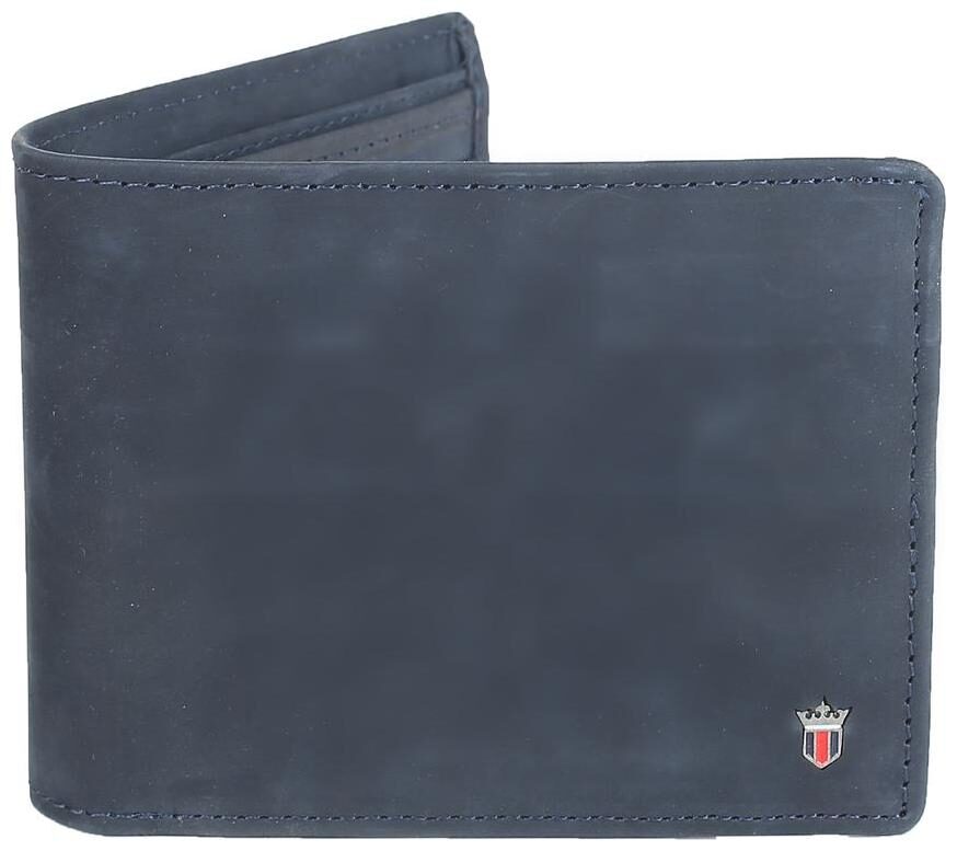

Louis Philippe Men Navy blue Leather Bi-Fold Wallet ( Pack of 1 )