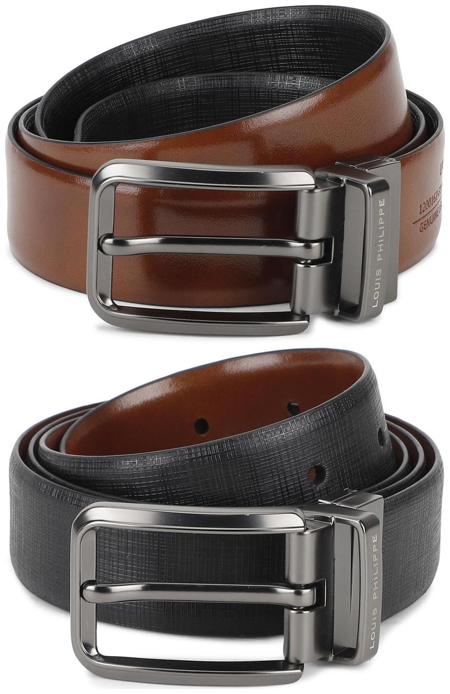 

Louis Philippe Tan Reversible Belt