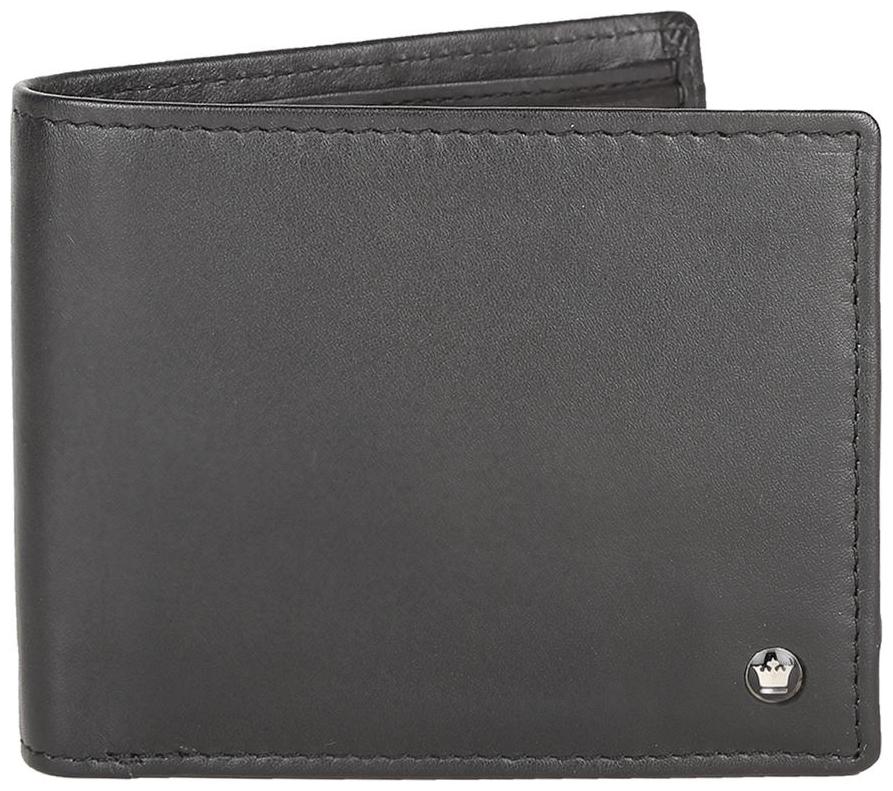 

Louis Philippe Men Black Leather Bi-Fold Wallet ( Pack of 1 )