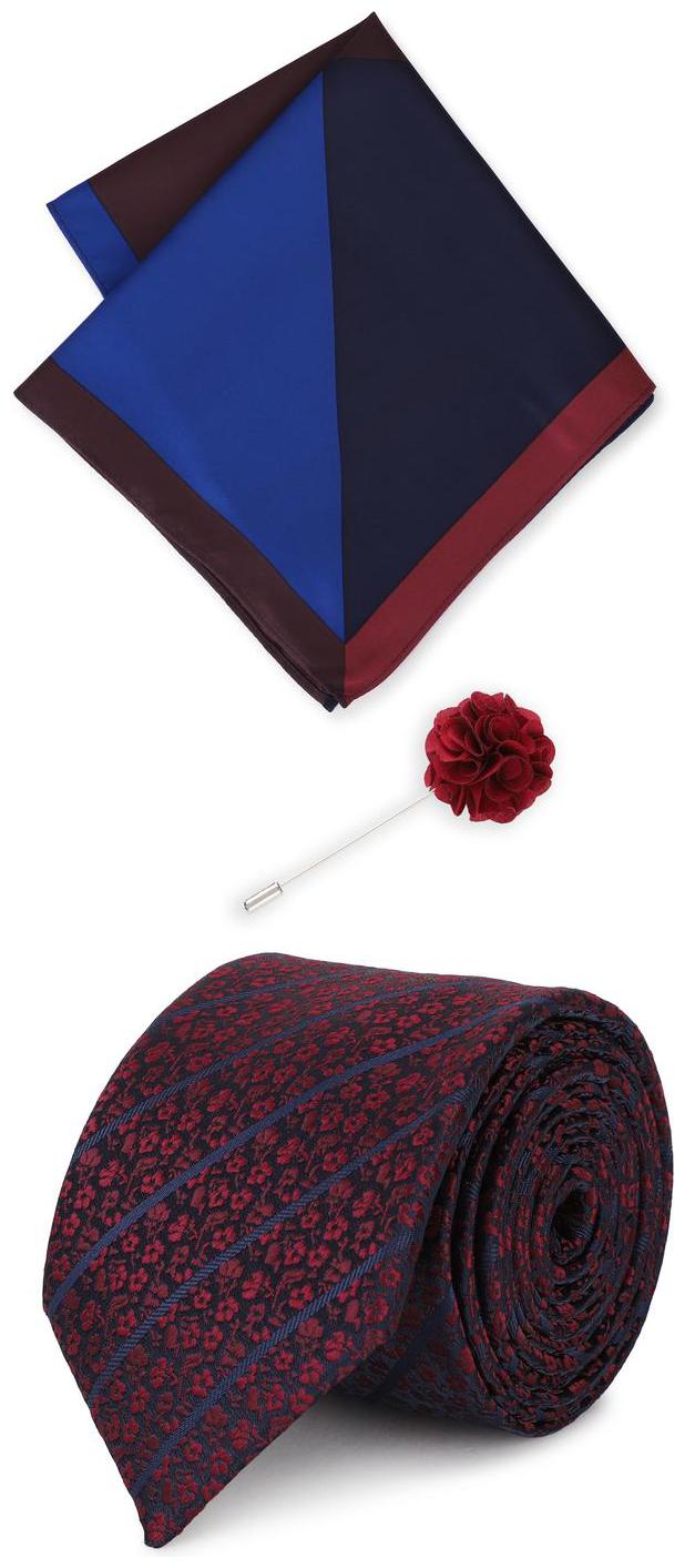 

Louis Philippe Men Accessories Gift Set