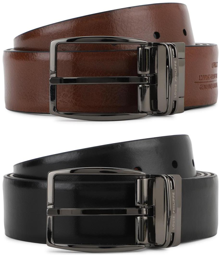 

Louis Philippe Black Reversible Belt