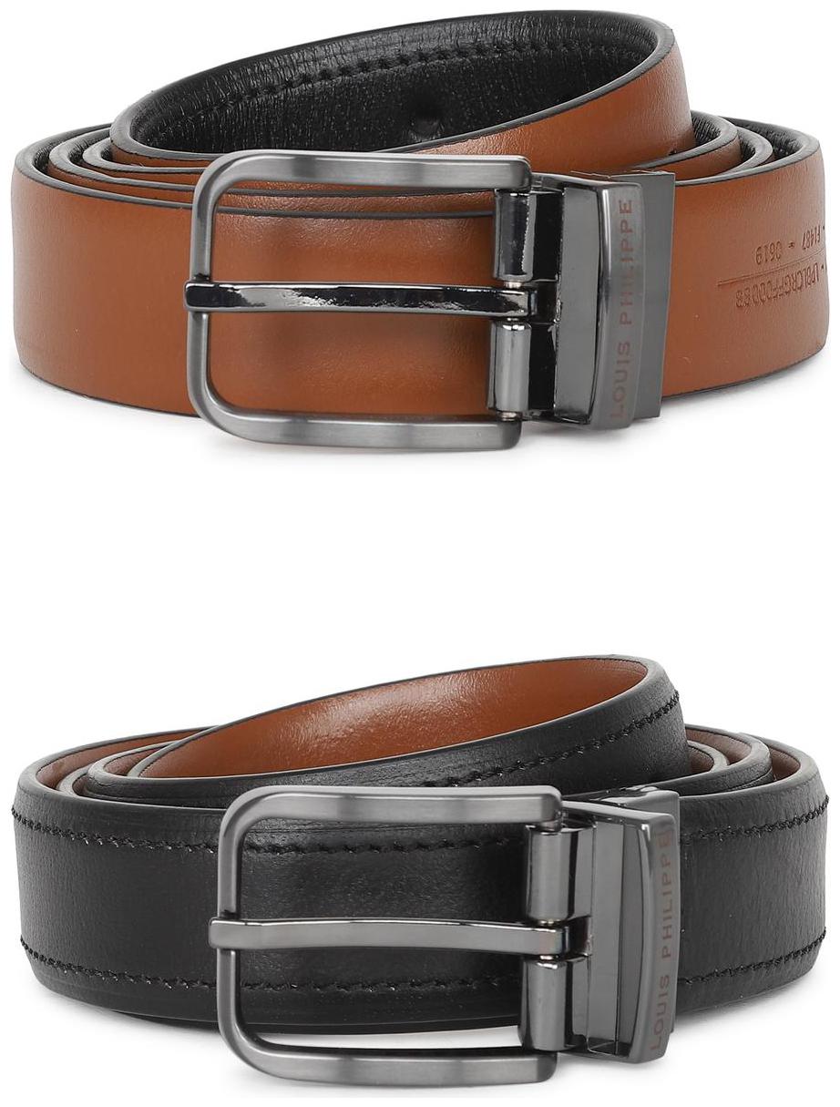 

Louis Philippe Leather Belt For Men