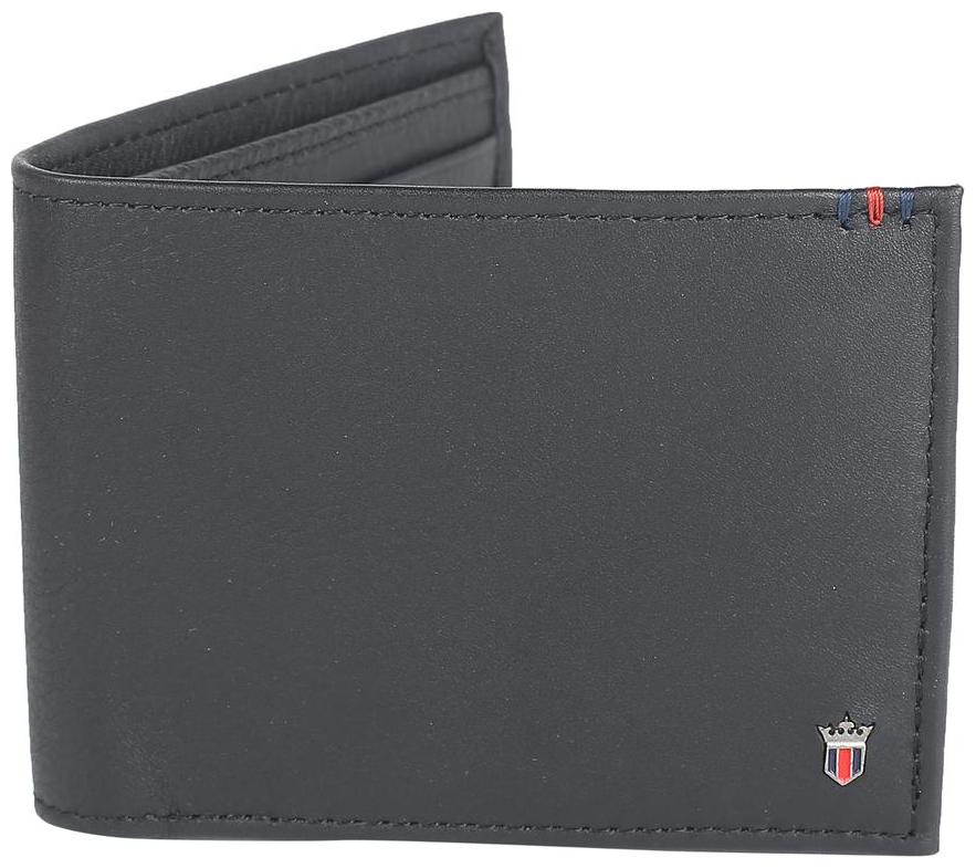 

Louis Philippe Men Black Leather Bi-Fold Wallet ( Pack of 1 )