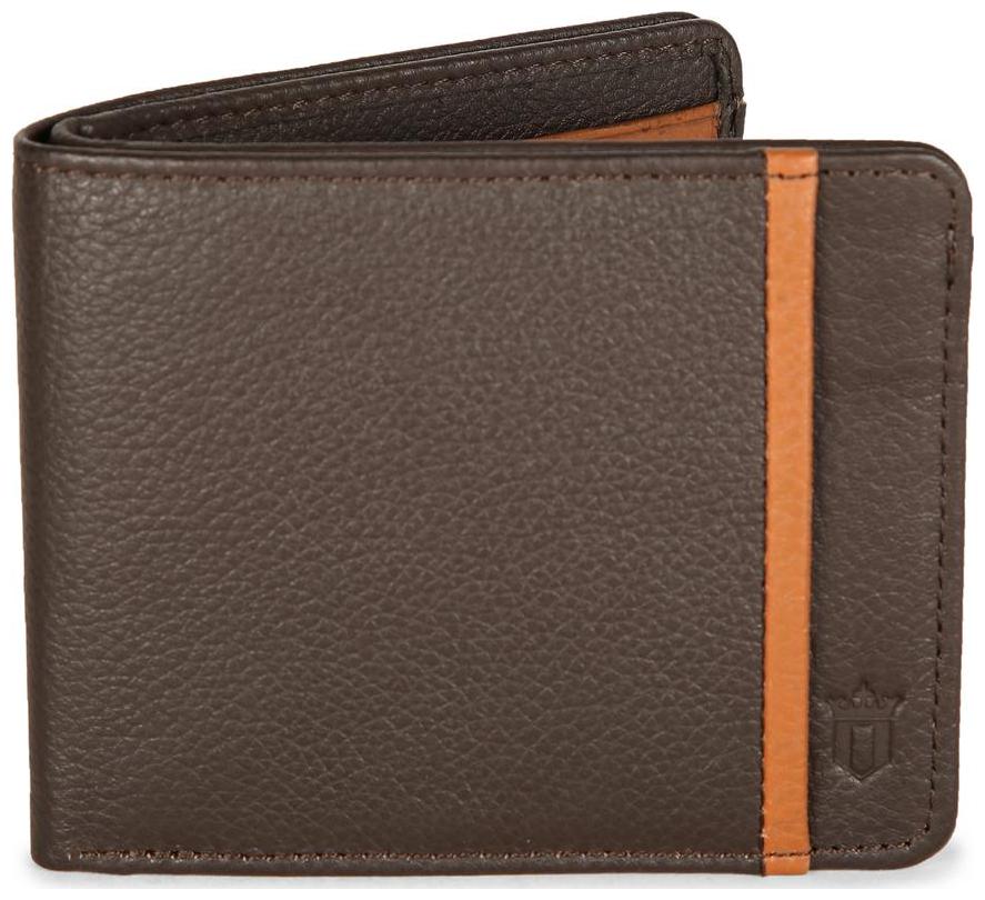 

Louis Philippe Men Brown Leather Bi-Fold Wallet ( Pack of 1 )