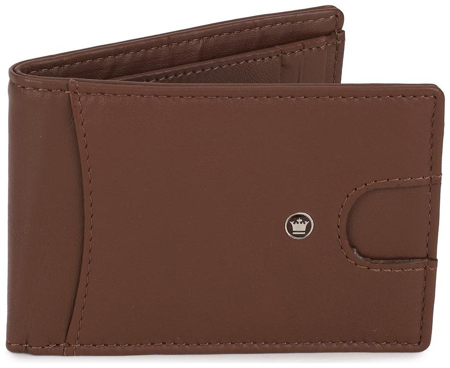 

Louis Philippe Men Brown Leather Bi-Fold Wallet ( Pack of 1 )
