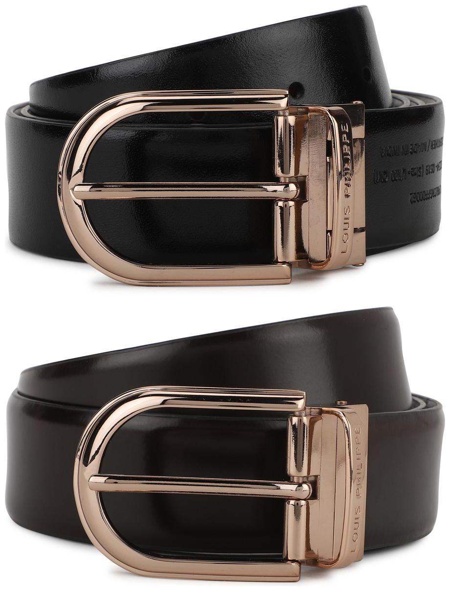 

Louis Philippe Black Reversible Belt