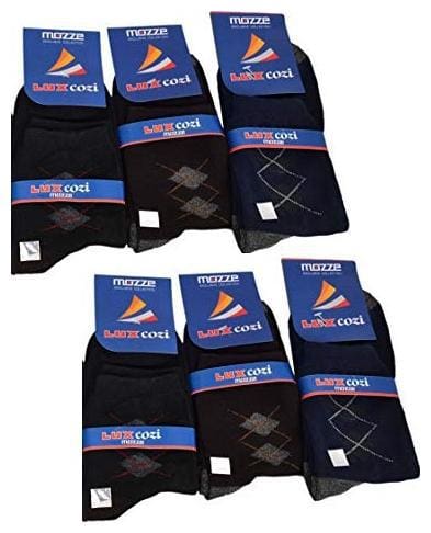 Lux ( Pack Of 6) Men's Assorted
