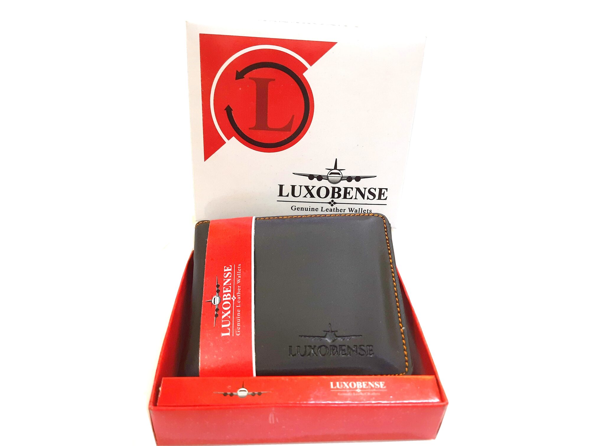 

LUXOBENSE Men Black Pu Bi-Fold Wallet ( Pack of 1 )