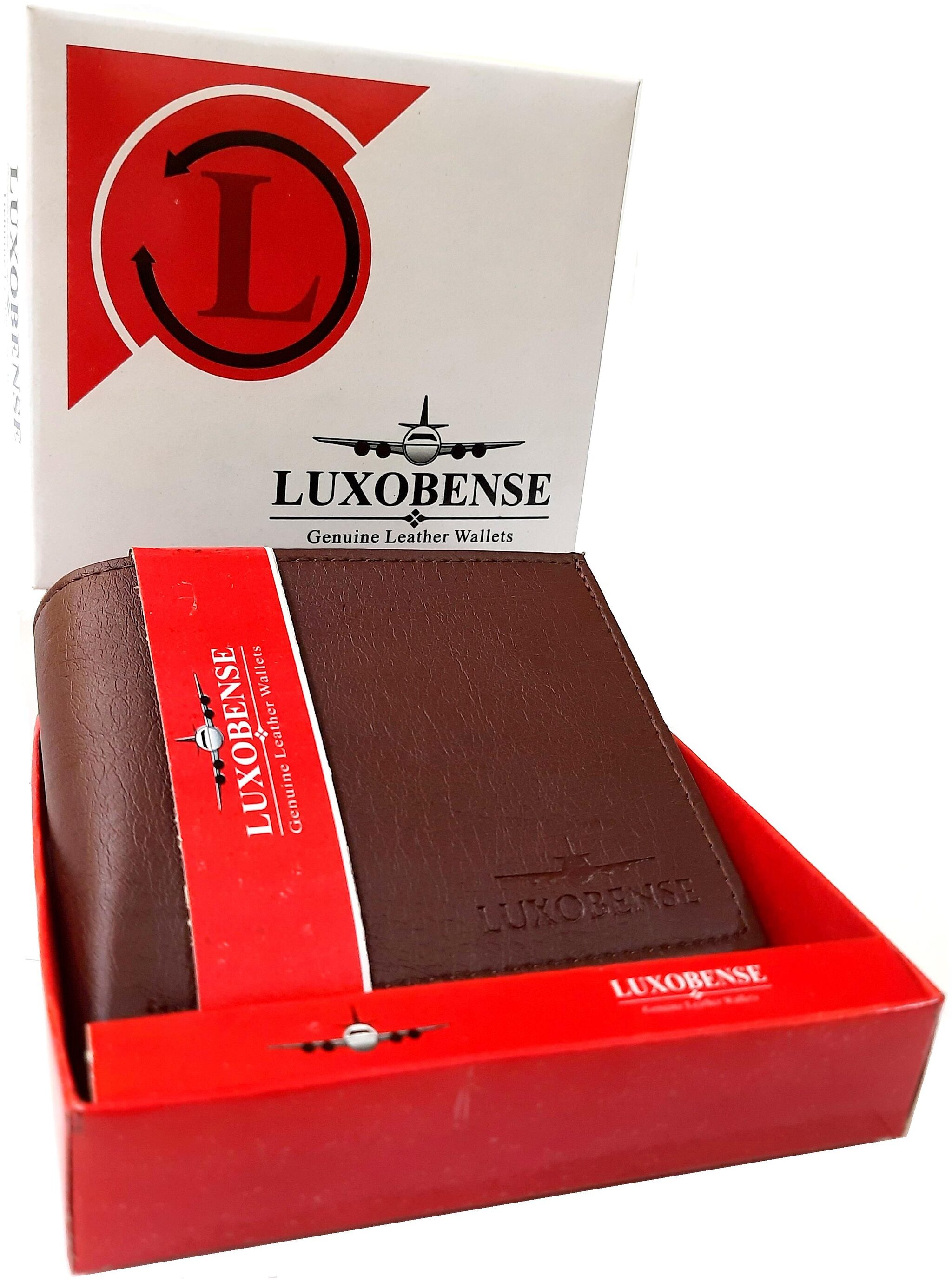 

LUXOBENSE Men Maroon Pu Bi-Fold Wallet ( Pack of 1 )