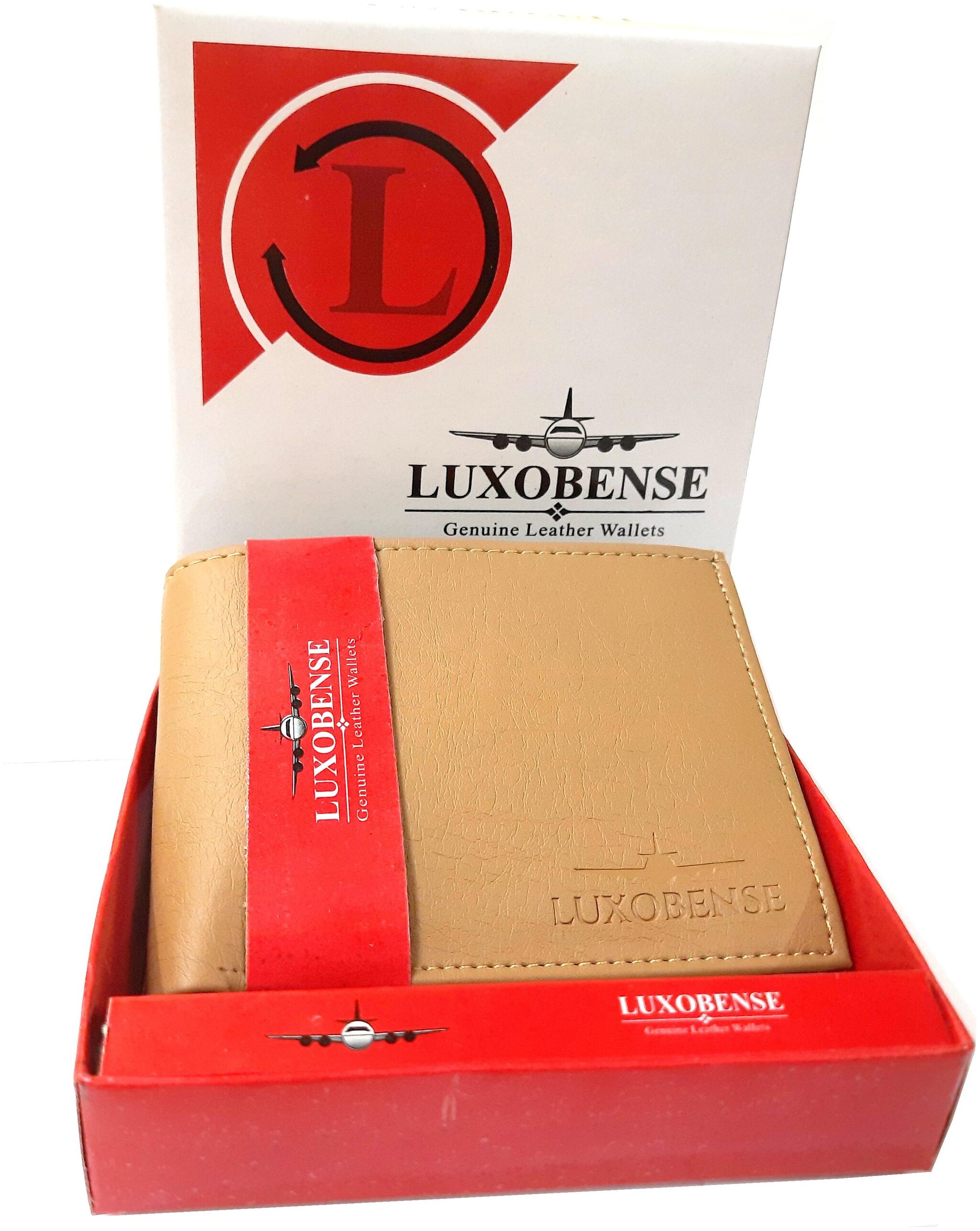 

LUXOBENSE Men Tan Pu Bi-Fold Wallet ( Pack of 1 )