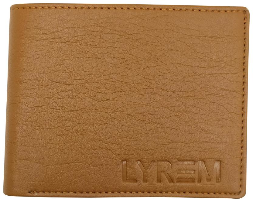 

LYREM Men Tan Synthetic leather Bi-Fold Wallet ( Pack of 1 )