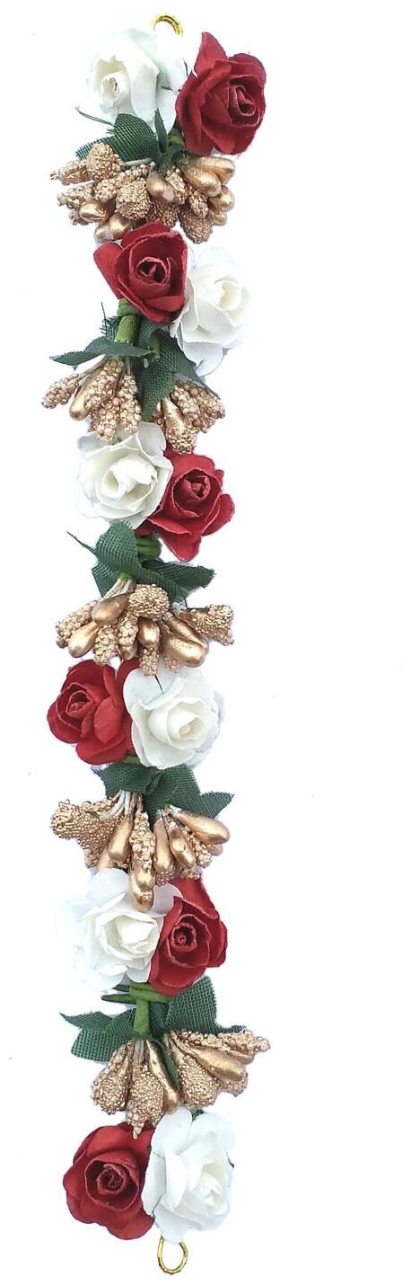 

Maahal Bridal Flower Bun Hair Gajra Accessories For Wedding Juda Decoration Gajra Pack of 1