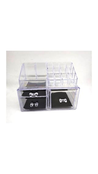 Buy Magnusdeal Acrylic Jewelry Cosmetic Organizer 3 Drawer Set