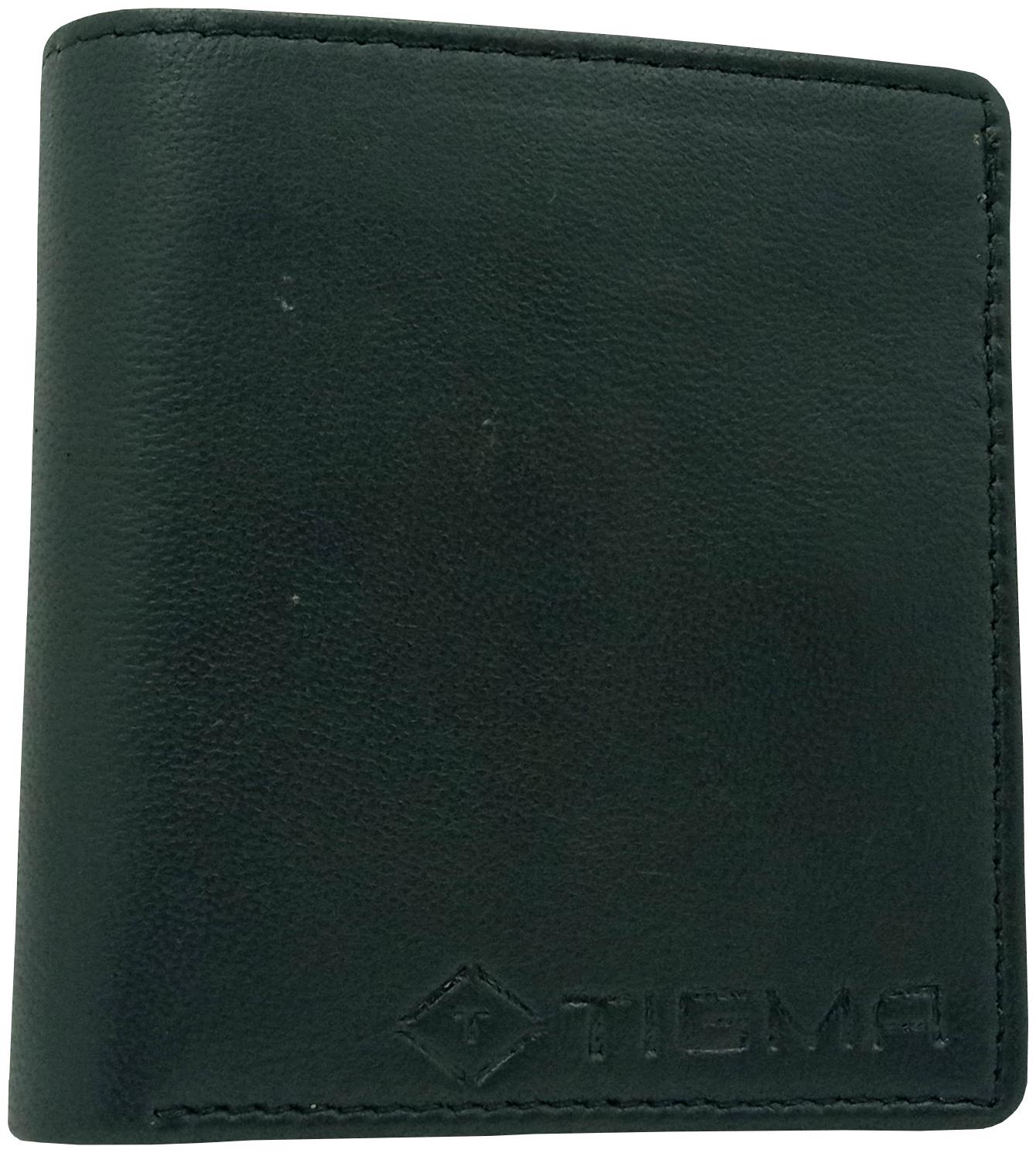 

TIGMA Men Black Leather Bi-Fold Wallet ( Pack of 1 )