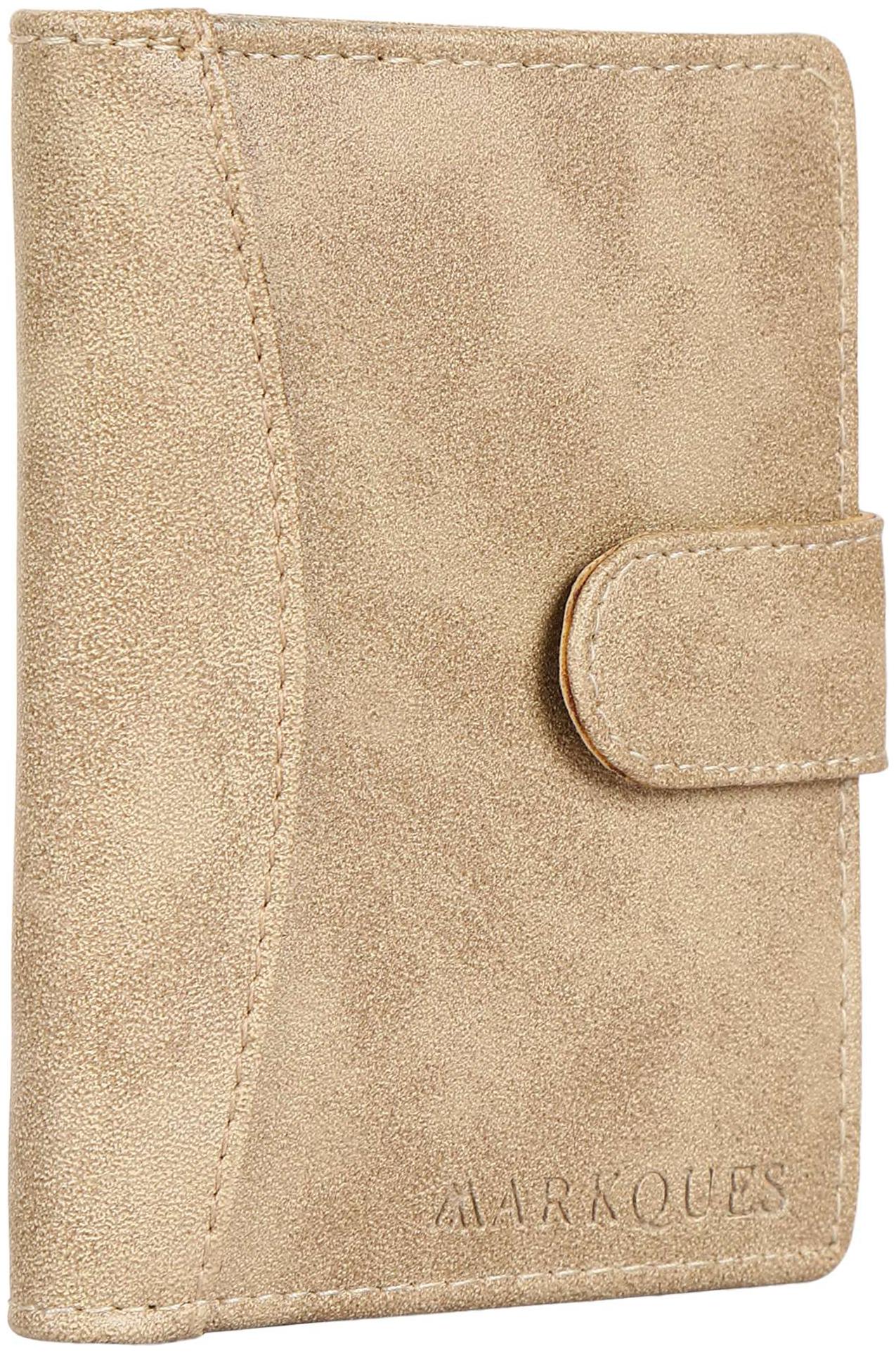 

MarkQues Aero Beige Men s Card Holder Wallet (ARO-4420) (16 Card Slots)