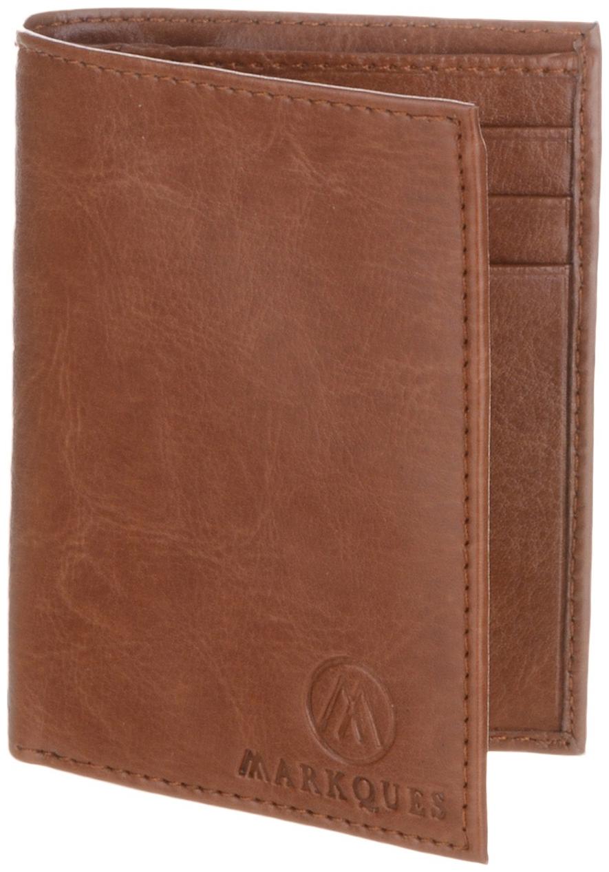 

MARKQUES Men Synthetic leather Card holder - Tan