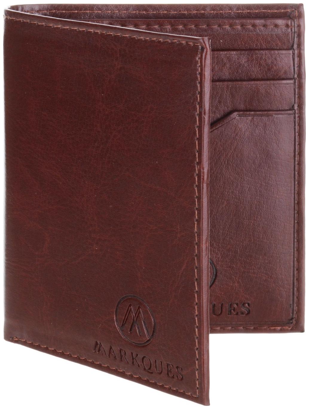 

MARKQUES Men Synthetic leather Card holder - Red