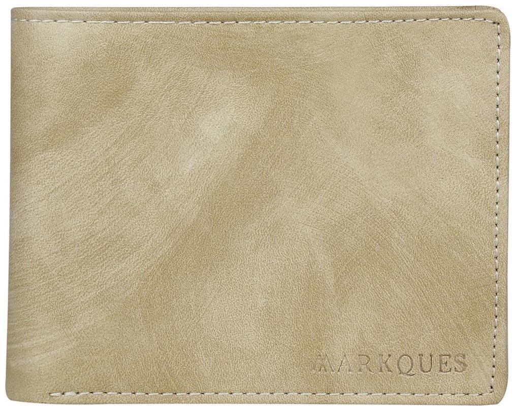 

MarkQues Invader Beige Mens Wallet (IND-4420)