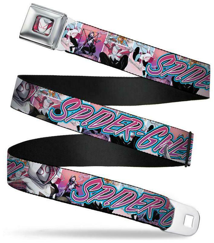 

Marvel Spider Gwen Face Full Color Seatbelt Belt