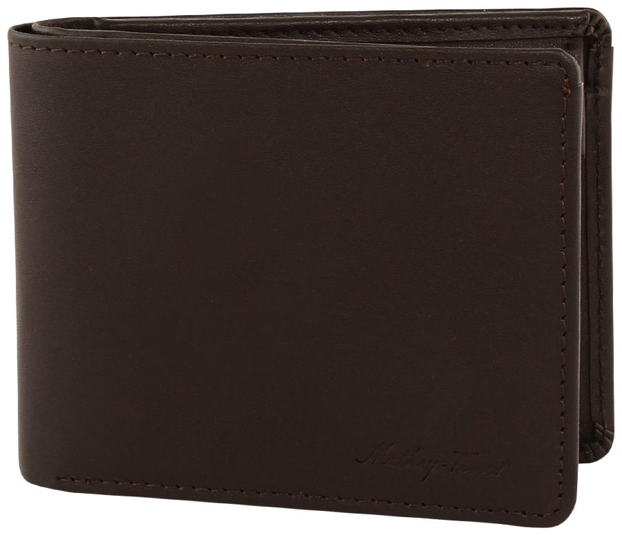 

Mathey-Tissot Men Brown Leather Bi-Fold Wallet ( Pack of 1 )
