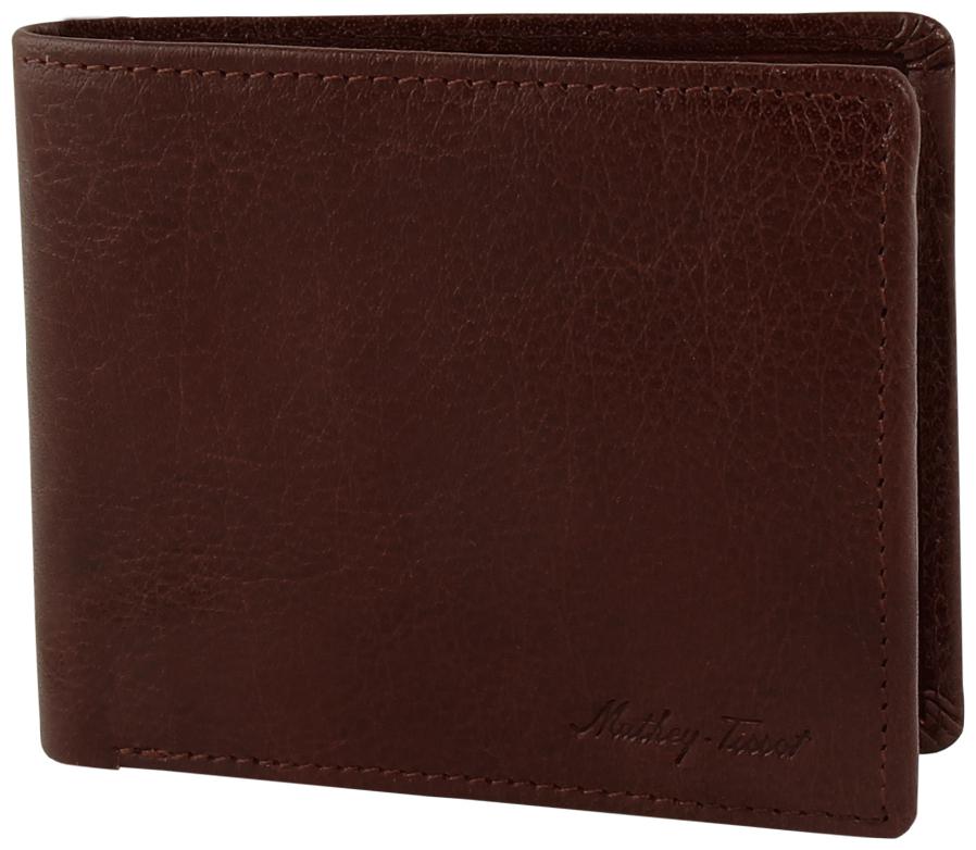 

Mathey-Tissot Men Brown Leather Bi-Fold Wallet ( Pack of 1 )