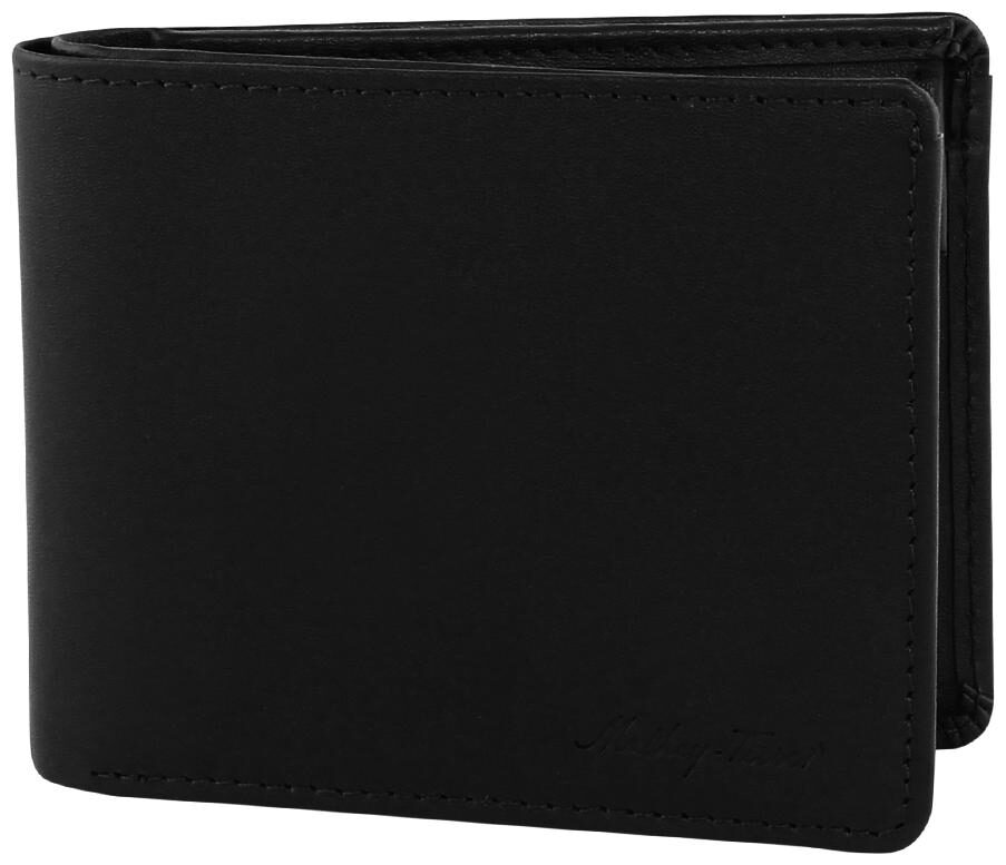 

Mathey-Tissot Men Black Leather Bi-Fold Wallet ( Pack of 1 )