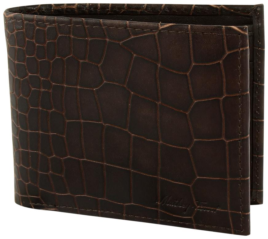 

Mathey-Tissot Men Brown Leather Bi-Fold Wallet ( Pack of 1 )