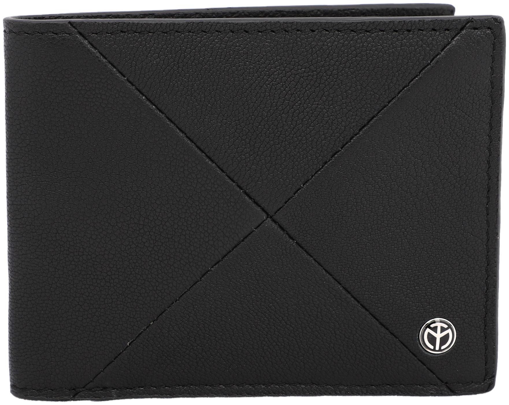 

Mathey-Tissot Men Black Leather Bi-Fold Wallet ( Pack of 1 )