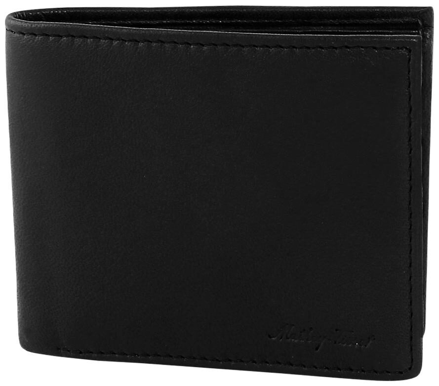 

Mathey-Tissot Men Black Leather Bi-Fold Wallet ( Pack of 1 )