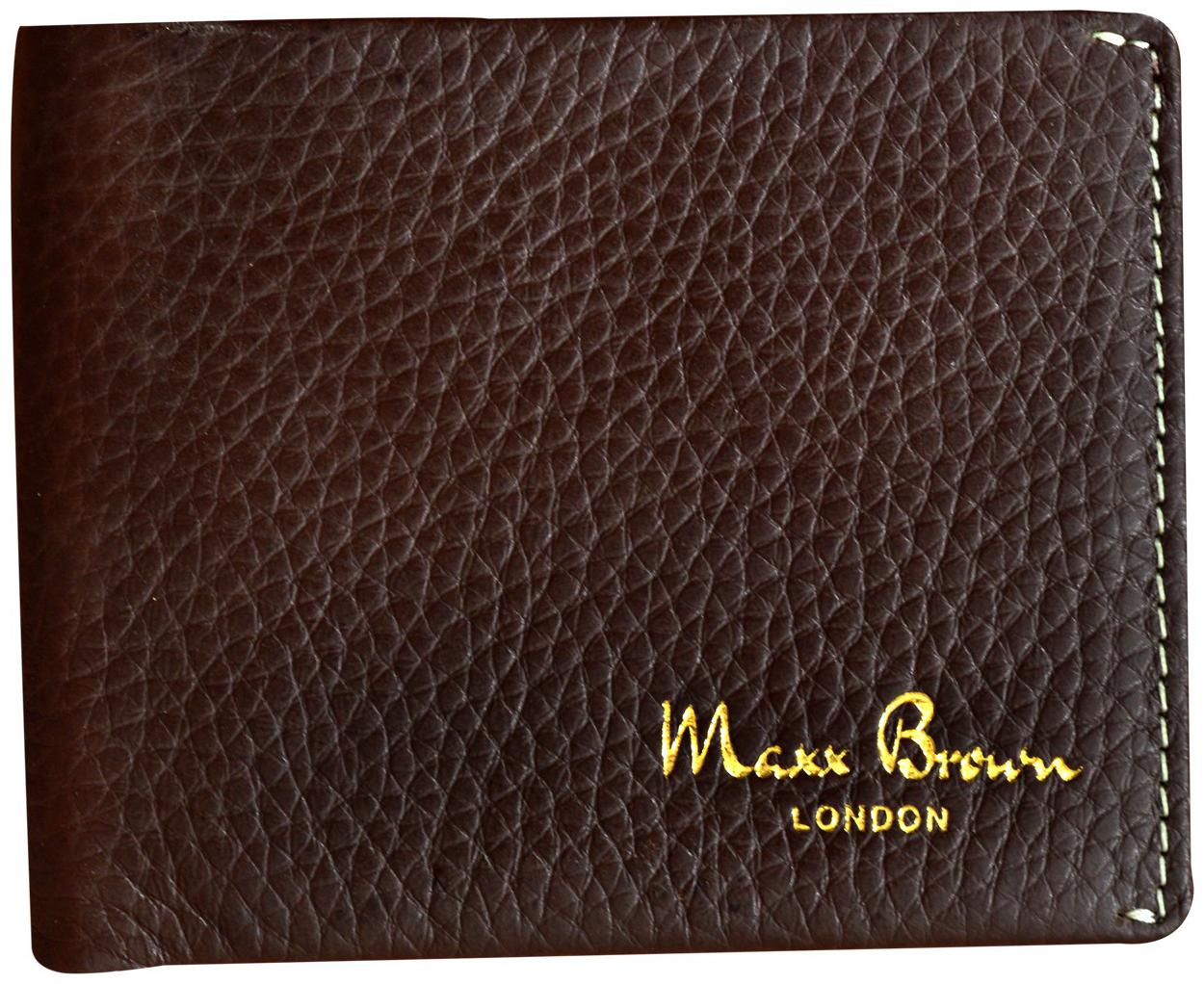 

Maxx Brown Latest High Quality Men s Genuine Leather Brown Wallet