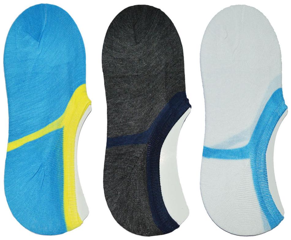 

ME Multi colour Loafer Socks Pack Of 3