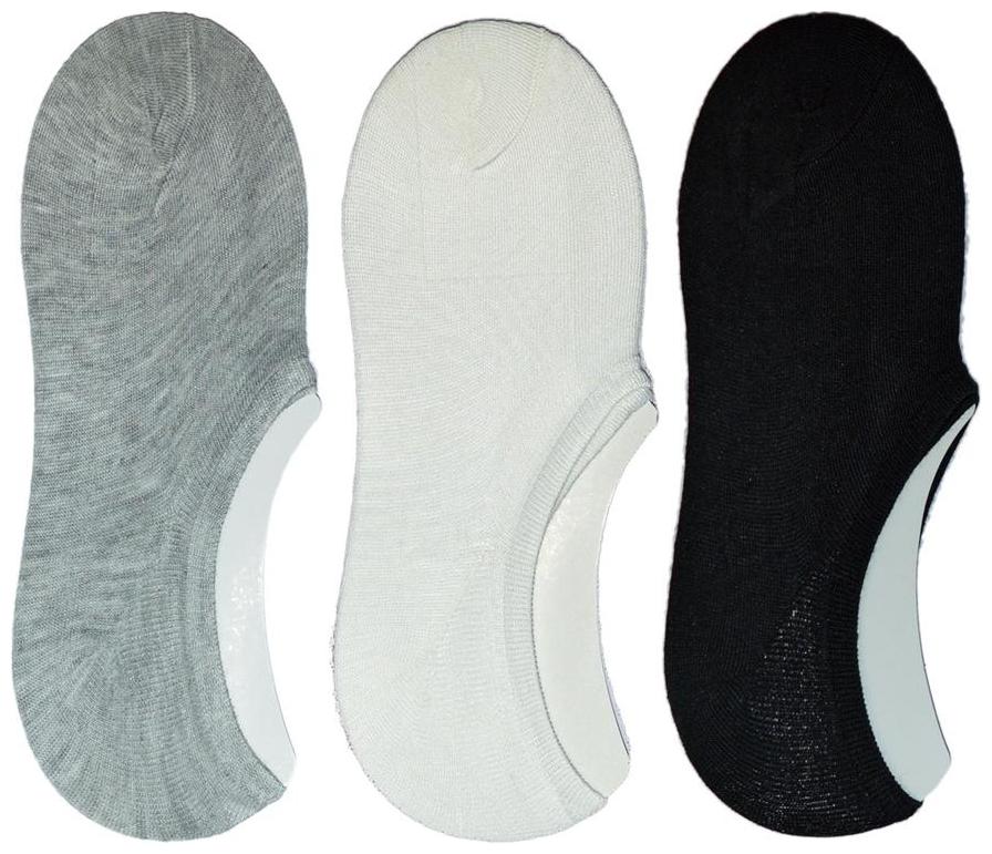 

ME Store Solid Plain Loafer Socks