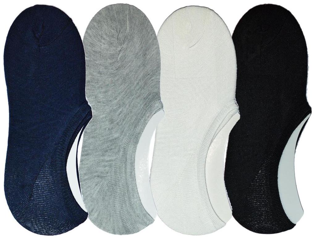 

ME Store Solid Plain Loafer Socks