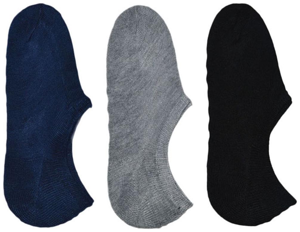 

ME Stores MultiColor Cotton Loafer Socks Pack Of 3