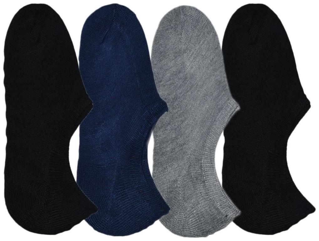 

ME Stores MultiColor Loafer Socks Pack Of 4