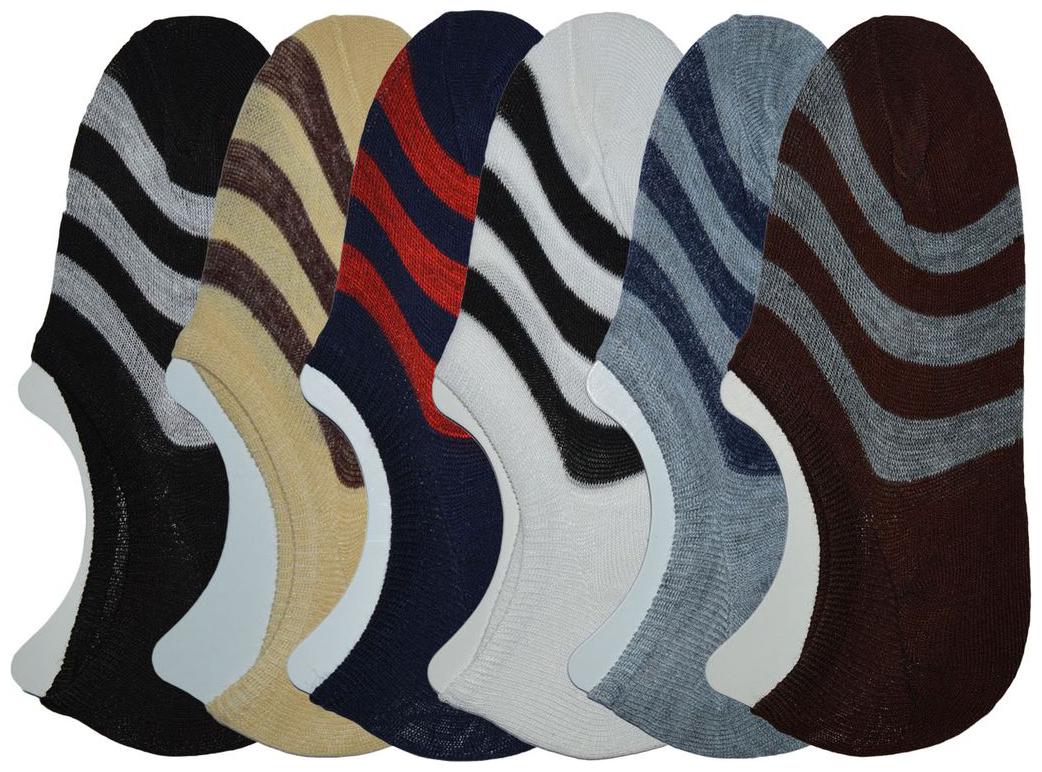 

ME Stores No Show Socks Loafer Socks Sneakers Socks fits size UK 7 - 10 Multicolour (Pack of 6 Pair)