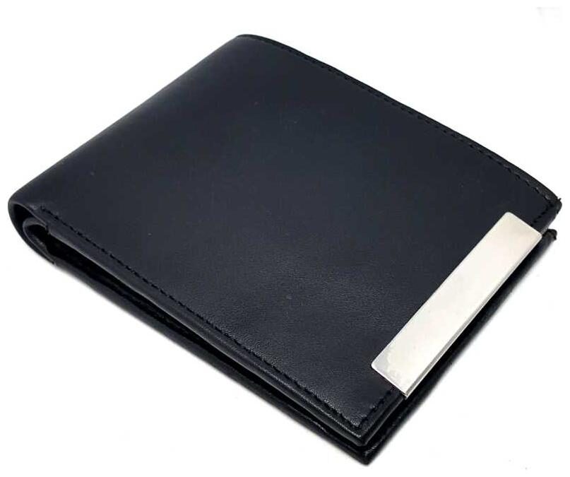 

INNOX Men Black Leather Bi-Fold Wallet ( Pack of 1 )