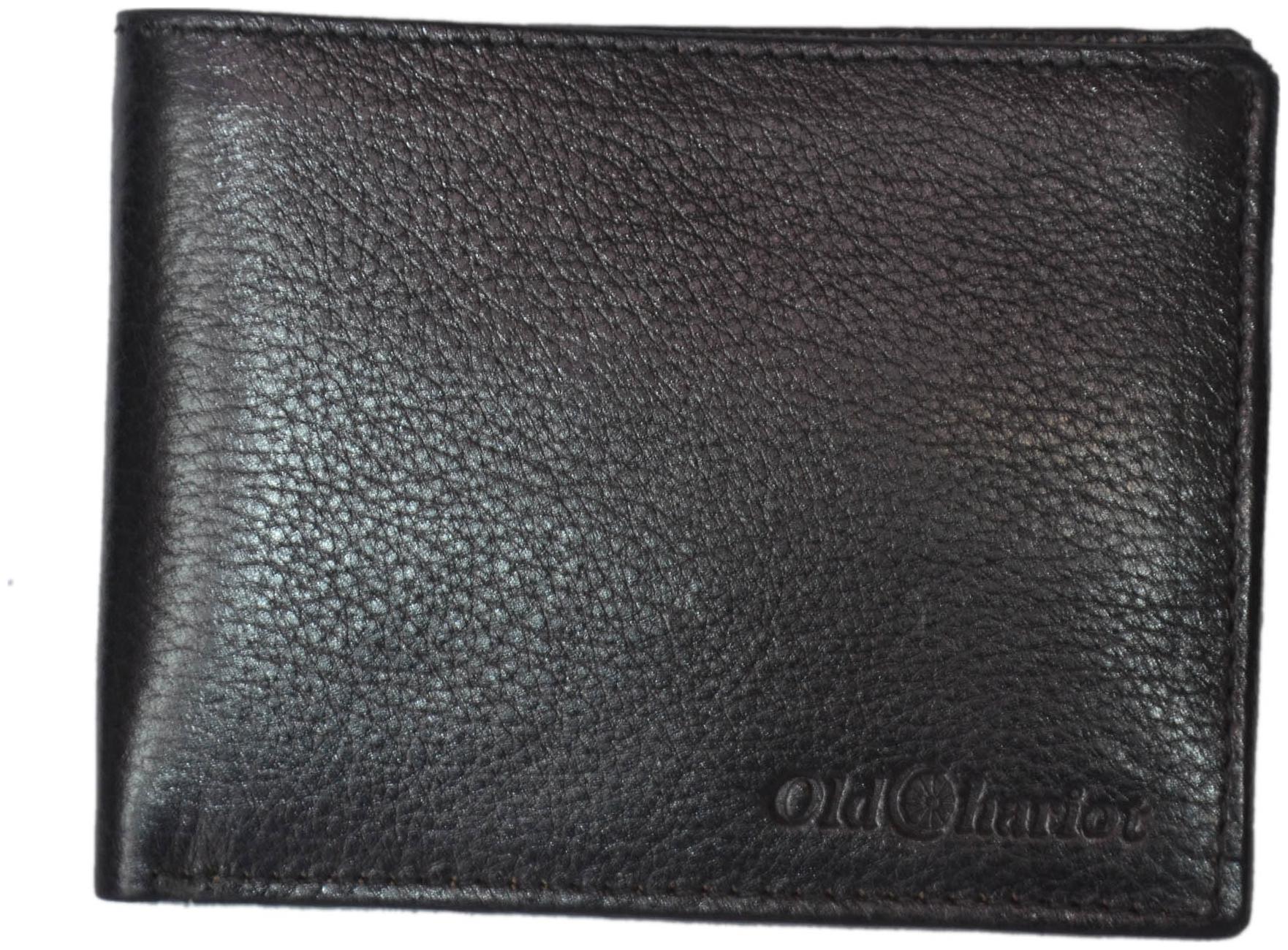 

Men Black Genuine Leather Wallet