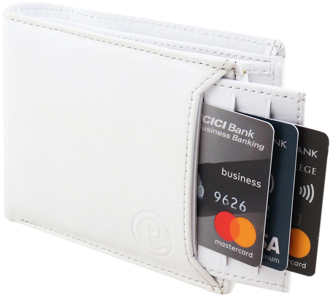 

Royal Craft Men White Pu Bi-Fold Wallet ( Pack of 1 )