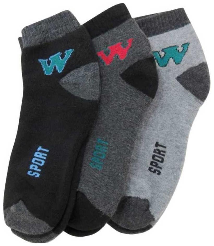 

Men Color Block Ankle Length (Pack of 3)