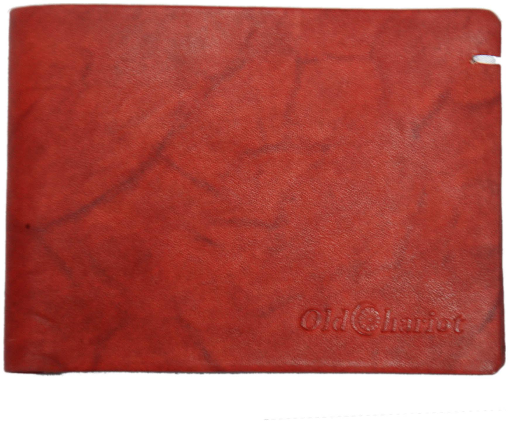

Men Red Genuine Leather Wallet