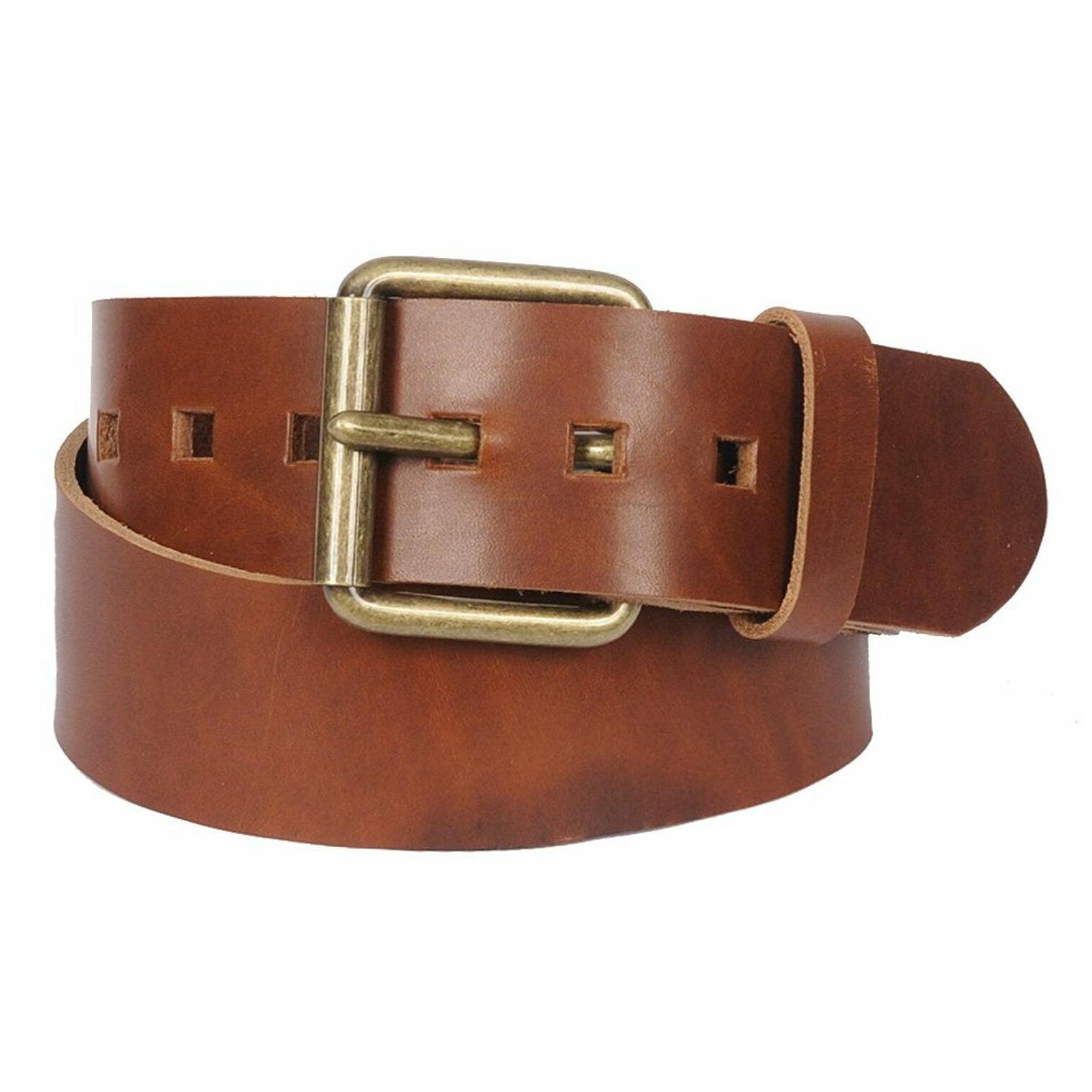 

Men s 2 Genuine Leather Belt with Fashion Metal Buckle By Gary Majdell Sport